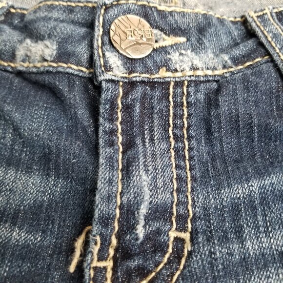 BKE Sabrina Bootcut Jeans 28 Medium Wash Y2K Cowgirl Western Low Rise Vintage - Picture 4 of 14